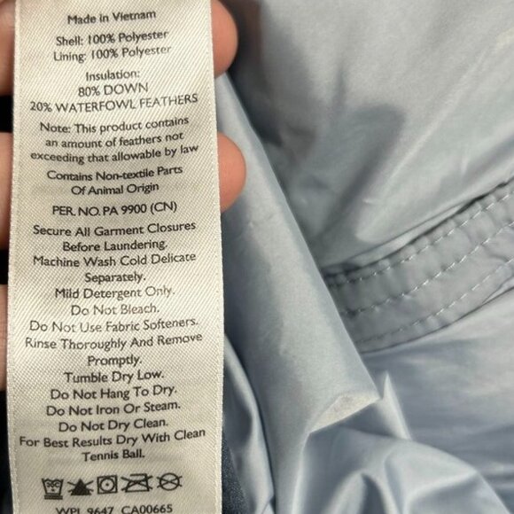 Eddie Bauer Ligthtweight Puffer Full Zip Jacket DOWN INSULATION Women's M - Picture 10 of 10